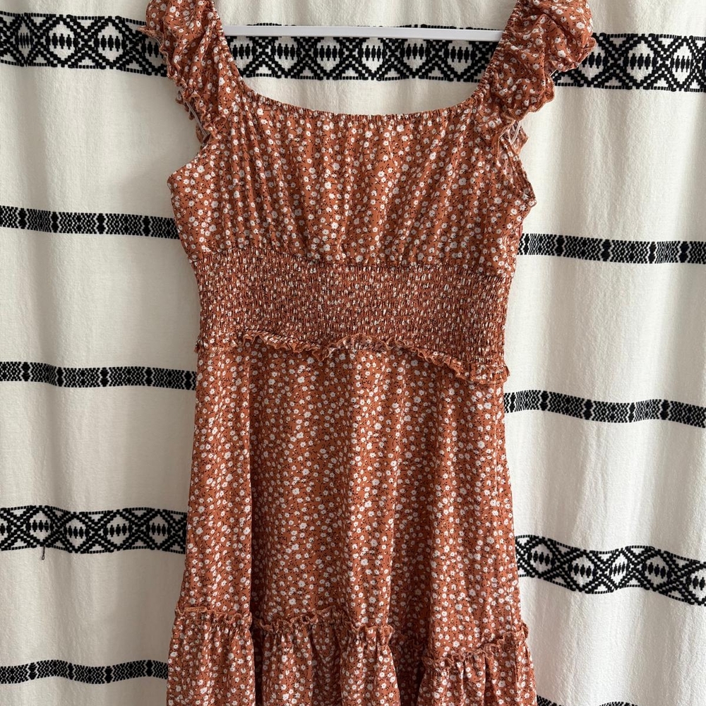 Floral Smocked Dress